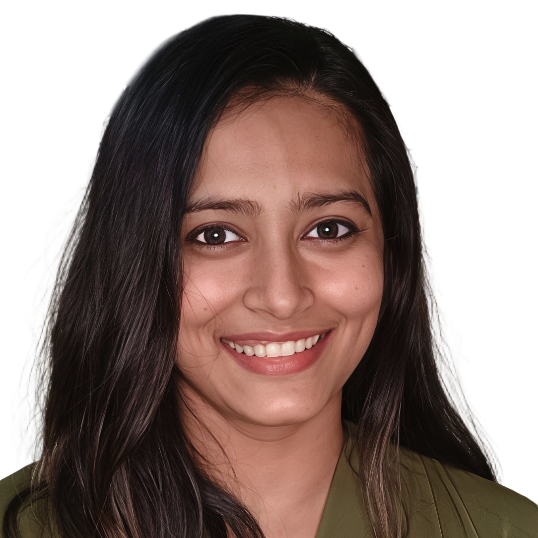 Portrait photograph of Poornima Jha